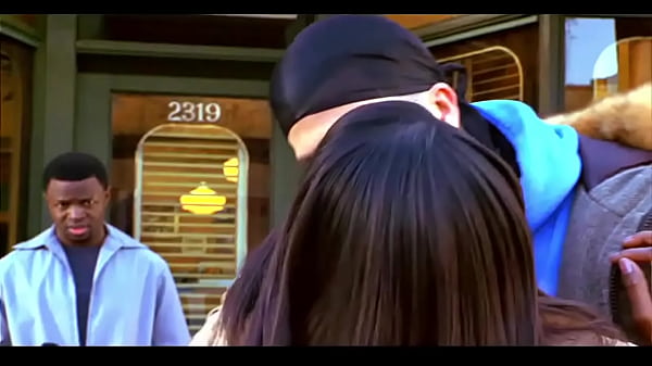 INTERRACIAL KISSING AND ASS GRAB BARBERSHOP 2002