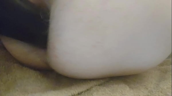 Close up creamy dildo play