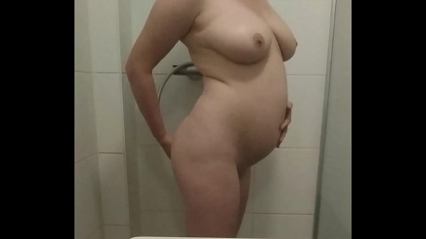 Shower enema belly inflation 