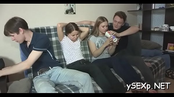 Strumpets get totally pleasured