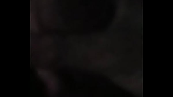 Guy strokes cock at night