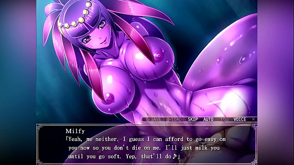 Slime Girl scenes from a Monster girl game 