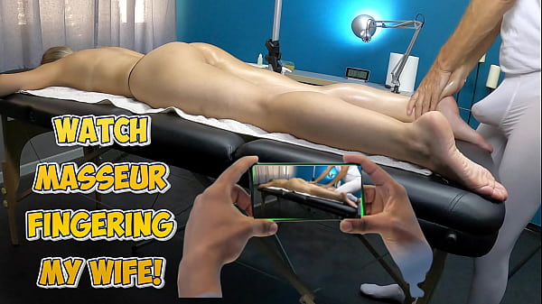 Husband Watch Masseur Fingering His Wife In Massage Center thumbnail