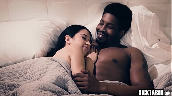 Play MP4 - Hot MILF Alex Coal surprised her big black cock husband with amazing cock sucking