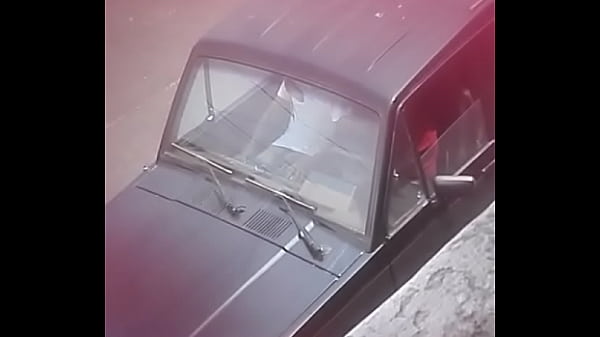 Jercking off in the car hidden camera