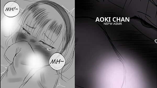 ASMR Anime girl masturbating hardCute and sexy moaning