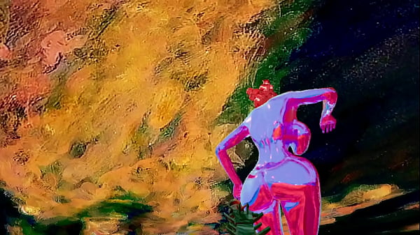 Animacion 3d realista sex bot doll cromada morada enfoque en el culo fisicas realistas striptease rtx 60 fps big ass animaciones 3d rs 