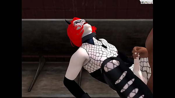 3D Fetished Crossdresser takes cock in a subway 