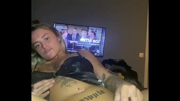 Teen Goth Whore FUCKS Her Tight Little Pussy