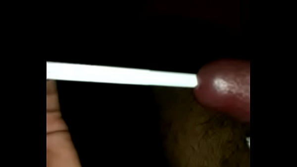 Play MP4 - Banty doing masterbition & self Inserting Pen in his bondage Dick