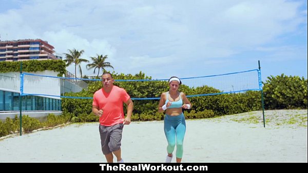 Play MP4 - TheRealWorkout - Big Titty Babe &lpar;Ivy Rose&rpar; Gets Fucked By The trainer