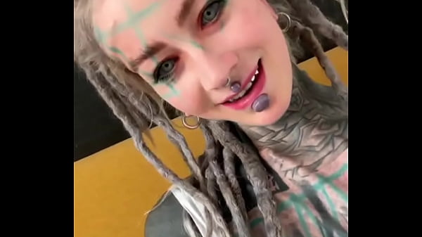 Me looking at you&mdash;how do you like split tongues would you ever try a body mod like this #splittongue #bodymod 