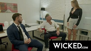 Hot hr babe gets fucked hard 