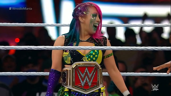 Asuka vs_Rhea Ripley - Wrestlemania 37