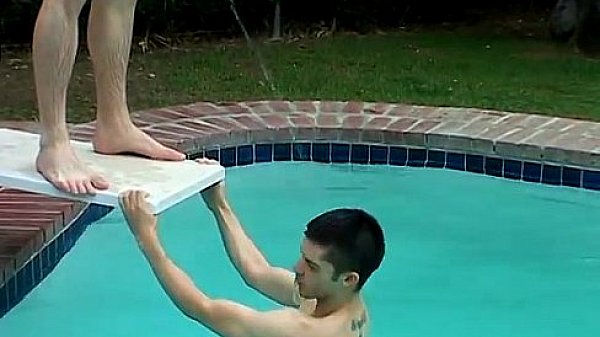 Young boys sexual porn and gay black spa porn Kaleb's Pissy Pool Party 