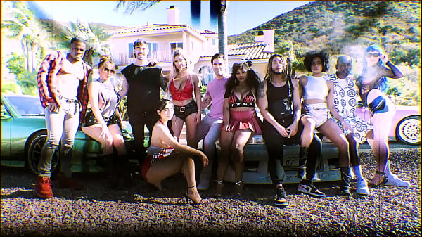 Interracial orgy with hottest usa pornstars 