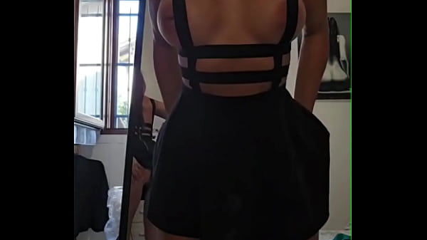 do you like how_I wear this dress check_out my account Ihave tons of really hotcontent