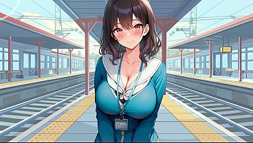 Ella Agarra Tu Duro Pene En El Tren De Jap&oacute;n Y Se Divierte. Joi En Espa&ntilde;ol. thumbnail