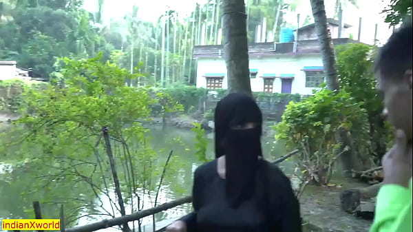 Play MP4 - Indian Hijab girl dating sex with Husband friend&excl; Fuck my wife