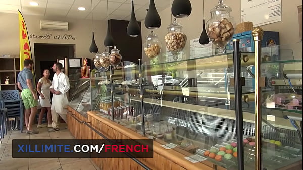 Play MP4 - Big boobs baker fucks with her customers