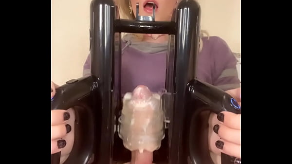 Jess Bloom's Long Shemale Dick Gets Pumped And Cums Three Times In A Row! thumbnail