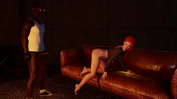 Fucked by black gang 