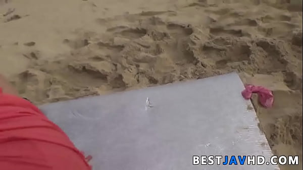 Megumi Haruka with_her gigantic breasts provides an_outside_blowjob_in Japan This gig can be found_on the adult video platform Jav_XXX