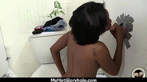 Gloryhole Ebony Girl Booty Shake and Suck 25 