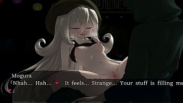 Hentai Gameplay  - Your cute hentai girlfriend really wants you to come inside her, so you got milked~