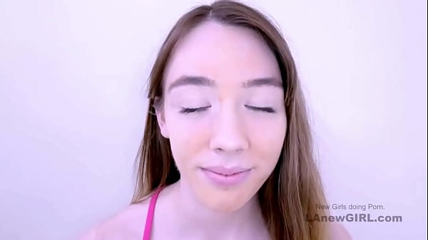 Aspiring attractive model seduced by the producer