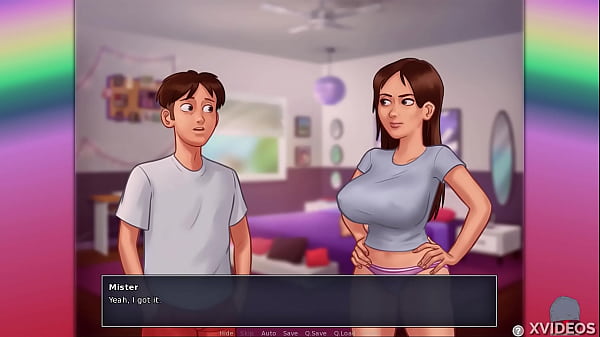 SUMMERTIME SAGA #14_• A big dick between the hot redheads big_tits