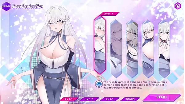 Nonton H Game Glass - Gorgeous Girl White Hair thumbnail