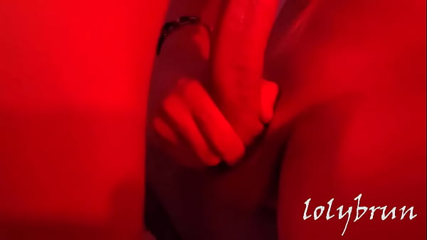 LONELY GIRL CONSOLES_HERSELF_WITH A BIG RED DILDO
