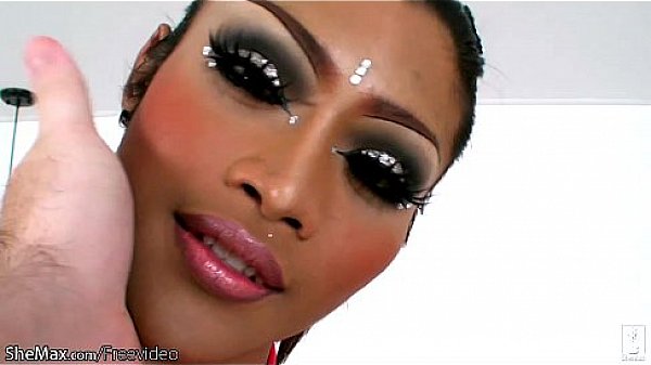 Hot femboy pulls out a monster cock and wanks it 