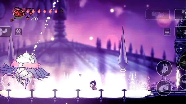 Gameplay hollow knight dia 2 tentando matar o tirano das almas 