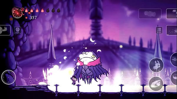 Gameplay hollow knight dia 2 tentando matar o tirano das almas 