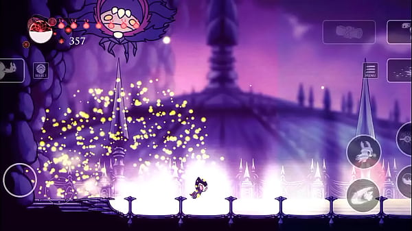 Gameplay hollow knight dia 2 tentando matar o tirano das almas 