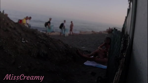 Dick Flash - Strangers Caught Me Touching My Cock In A Public Beach And Helps Me Masturbate Risking To Be Seen By Girls Strangers And Other People #2 - Misscreamy thumbnail