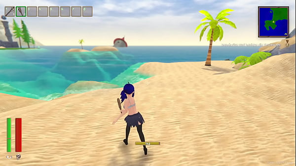 Gameplay tropical monster girls #1 charaktererstellung und strandung 