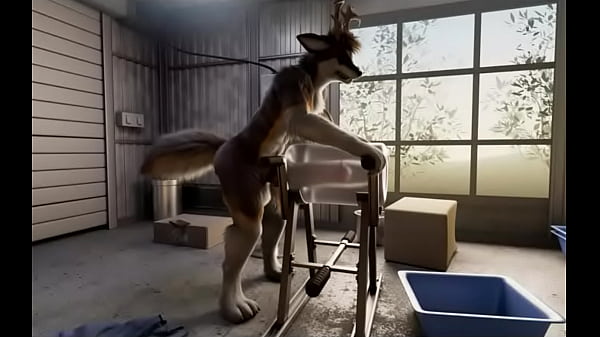 Play MP4 - Furry do pau gigante gozando muito