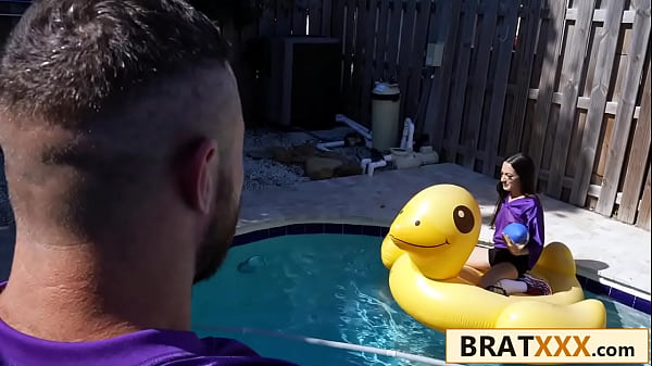 Nonton From Kickoff To Climax, Petite Stepdaughter Takes It All During The Game thumbnail