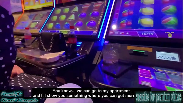 Sex with a stranger girl from_the casino