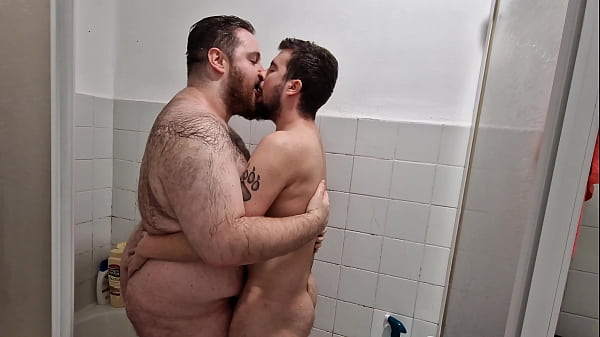 I Lick The Hairy Fat Man's Ass And Cum On His Chest thumbnail