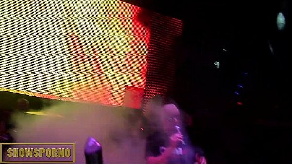 Nonton Hot Blonde And Brunette Lesbians Fuck On Stage thumbnail