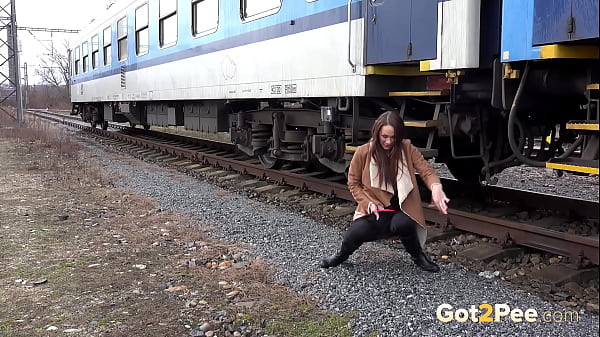 Got2pee Brings Another Desperately Peeing Girl In The Right Track - Featuring Big Puddle thumbnail