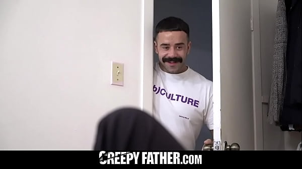 Creepy stepdaddy destroys his jock teen's ass and gives him a nice facial 