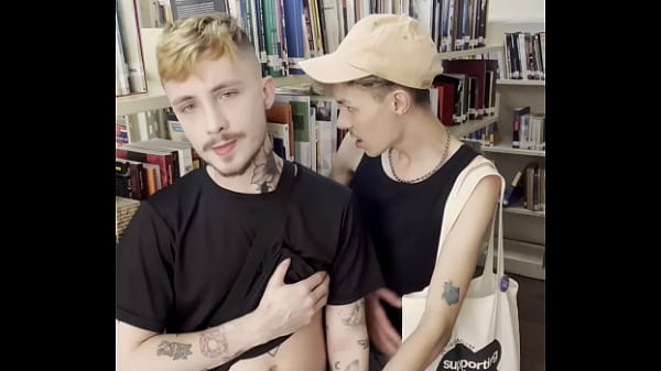Twinks Fucking In Public Library thumbnail