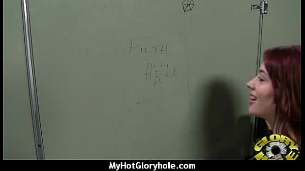 Horny ebony suck the juicefrom big white_gloryhole 6