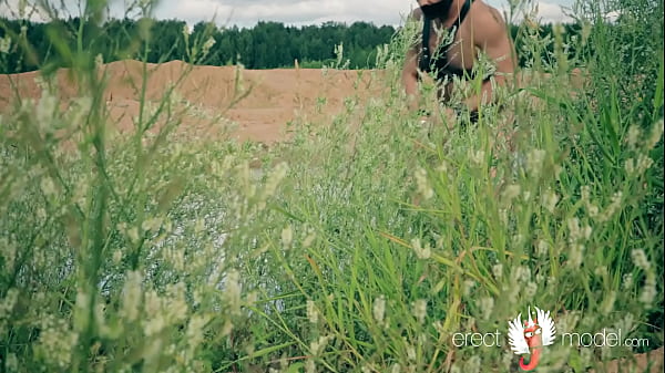 Play MP4 - Tape gagged guy ran away from the dominant for male solo penis masturbation