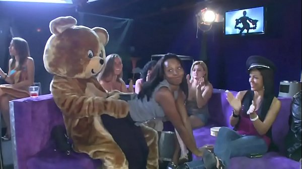 Dancingbear - Male Strippers Slangin' Big Cock Into Warm, Waiting Mouths thumbnail